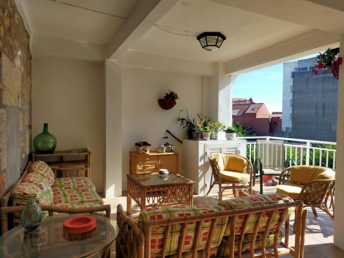 Cerca De La Playa, Con Bodega, Terraza Y Jardin Camino Portugues Apartment A Guarda Exterior photo